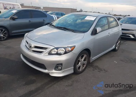 2012 Toyota Corolla S из США, поврежденный, VIN 2T1BU4EE9CC866380